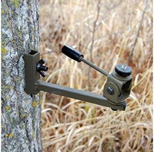 HME Better Trail Camera Holder with 360-degree Rotational Camera Head | Compact Sturdy Design | Easy Installation & Versatile Compatibility