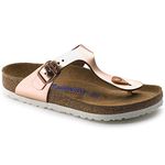 Birkenstock Classic Gizeh Sfb Leather, Women’s Flip Flop, Brown (Metallic Copper), 3.5 UK (36 EU)