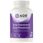 AOR - Acta-Resveratrol, 90 Capsules - Sustainably Sourced Resveratrol for Heart Health - Provides Antioxidants for the Maintenance of Good Health