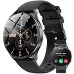 Smart Watch for Men Women,Answer/Make Call, 1.43" AMOLED Always-on Display Smartwatch,IP68 Waterproof Fitness Watch with 100+ Sports/Heart Rate/Sleep Monitor/ SpO2,Large Batter/Fast Charging/2Straps