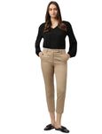 Marks & Spencer Womens Slim Fit Trouser (XS) Coffee