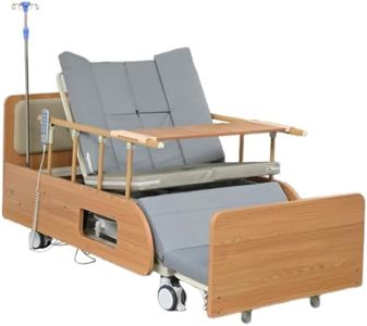47" Widen Electric Hi Lo Hospital Medical Beds Home use with Tilt & Bedpan