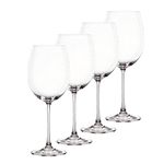Nachtmann Vivendi Bordeaux Glasses, Set of 4,25.75-Ounce - 85694,Clear