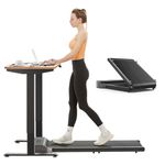WalkingPad Under Desk Treadmill, Walking Pad Foldable for Home Office 6Km/h, Compact Treadmill for Small Spaces with Remote Control & App