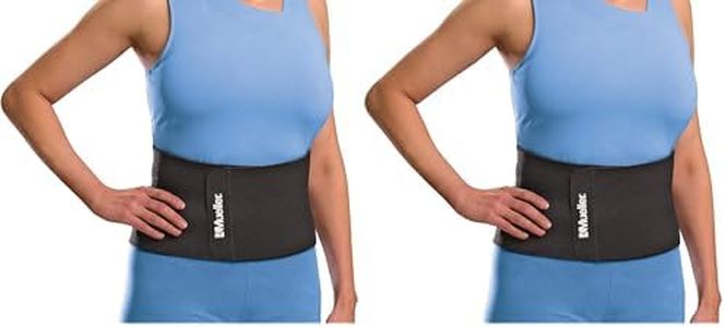 Mueller Waist and Back Support Belt – Adjustable Lumbar Brace for Lower Back Pain Relief – Wraparound Compression Support for Weak Sore Injured Backs – Breathable Mesh – One Size Fits Most Adults