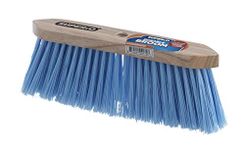 Broom Refill Head for Kitchen and Home Broom - Heavy Duty Household Broom Easy Sweeping Dust and Wisp Floors and Corners (Blue- Synthetic)