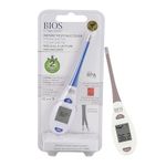 BIOS Medical Digital Thermometer - Memory Recall, Auto-off - For Oral, Rectal, Underarm