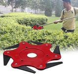6 Teeth Brush Cutter Blade Garden Grass Trimmer Head Size-12x12x2cm WT-250GR