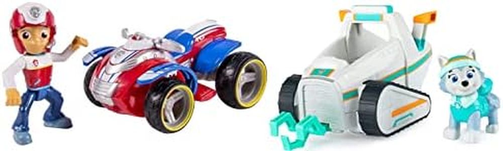 Paw Patrol Ryder's Rescue ATV, Paw Patrol Everest's Snow Plow, Vechicle and Figure. Bunde