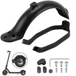 OUXI 2 Pieces Rear Fender Mudguard Bracket for Mi Xiaomi M365/ M365 Pro Electric Scooter Mudguard Scooter Replacement Accessory with Screws and Screw Caps (Black)