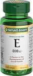 Nature's Bounty Vitamin E 400IU Pills and Supplement, Helps Maintain Health, 100 Softgels