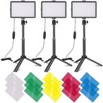 USB LED Video Light Kit Dimmable Ph