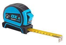 OX Pro Dual Auto Lock Tape Measure - 8m, Blue