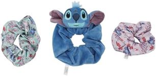 Disney Stitch & Angel 3-Piece Scrunchie Set