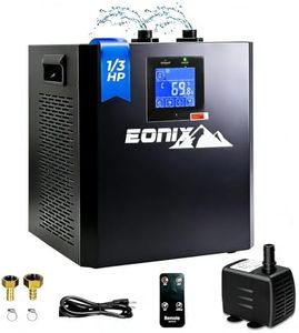 Water Chiller for Ice Bath,1/3 HP Cold Plunge Chiller,Ice Bath Water Chiller for Cold Plunge Tubs,with External Filter & Pump,Insulated Hoses,Remote Control