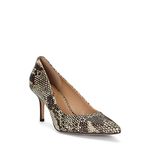 Lauren Ralph Lauren Women's Lanette Pump, Vanilla/Dark Chestnut 1, 7.5 UK