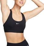 Nike Women's Swoosh SPT T-Shirt (Pack of 1) Black/White