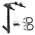 AA Products 2 Bike Rack Platform Hitch Mount Rack Foldable Bicycle Rack for Cars, Trucks, SUV's and Minivans, Fits 2'' Hitch Receiver