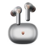 Wireless Earbuds, SoundPEATS H2 Bluetooth 5.2 Earbuds, Hybrid Dual Driver Deep Bass, Low Latency Wireless Earphones Clear Calls with 4 Microphone & CVC 8.0 Noise Cancellation, 20Hrs, USB-C