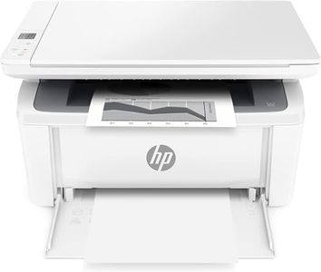 HP LaserJet M140w, 7MD72F, Imprimante multifonction laser A4, Monochrome, Impression recto/verso manuelle en noir et blanc, 20 ppm, Wi-Fi, HP Smart, Blanche