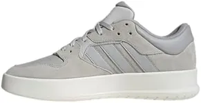 adidas Men's Court 24 Tennis Sneaker, Grey/Grey/Off White, 10