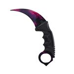 Karambit Knife Trainer Without Cutting Edge Karambit Practice Training Knife with Sheath for Beginner 100% Safe Trainer Tool