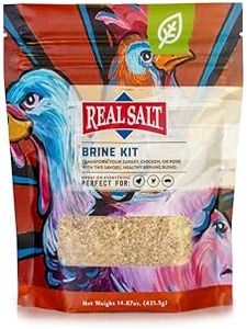 REDMOND Real Salt Seasoning Brine Kit, 14oz – Natural Salt Brine for Turkey, Chicken, Pork, & More – Sweet & Salty Blend with Citrus & Herbs for Tender, Flavorful Meat