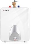 Camplux ME60 Mini Tank Electric Water Heater 6-Gallon with Cord Plug,1.44kW at 120 Volts