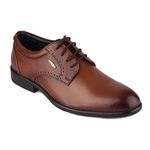 Red Chief Formal Derby Shoes for Men Tan