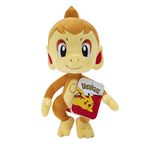 Pokemon PKW2692 Chimchar PLUSH-8-Inch Pokemon Plush-Authentic Details-Toys Kids, Multi