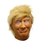 CosCorner Trump Latex Mask, Great Halloween Costume Realistic Mask Adult, Trump 2024 Make America Great Again (A)