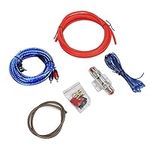 Subwoofer Wiring Kit, Amp Wiring Kit, Car Audio Cable, 4.5m Car Subwoofer Cable Kit Audio Speakers Subwoofer Cable Power Amplifier Cable Kit Car Amplifier Wiring Kit for Car Lovers for Car Accessories