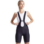 PEARL IZUMI Women's 8" Attack Air Bib Shorts, Breathable with Reflective Fabric Black