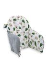 High Chair Cover for IKEA Antilop High Chair,Cotton Cover for Inflatable Cushion, Cushion Cover for High Chairs for Babies and Toddlers, High Chair Accessories, It is Only Cover! (Mix Avocado Grey)