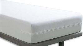 Fullcover Zipped Waterproof Mattress Protector- Single,90cms x 190cms x 23cms