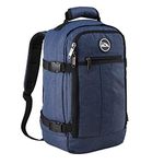 Cabin Max for Ryanair Cabin Bag 40x20x25 Underseat - 20L Backpack with Organised Front Pocket, Bottle Holder & Trolley Strap - Recycled RPET Fabric Travel Bag for Maximum Airline Allowance