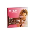 TDK Mini DVD-RW 30 Minutes for DVD Camcorders