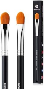 Concealer Brushes, EIGSHOW Eyeshadow Primer Brush for Concealer, Blending, Eyeshadow - Professional Tools for Applying Cream, Liquid Shadows and Eye Primer Base (E828 2piece)