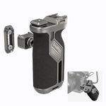 SMALLRIG HawkLock Quick Release Rotating Side Handle with Integrated NATO Rail, NATO Side Handgrip for DLSR Camera Cage Kit, Left or Right Side Adjustable, H21-4485