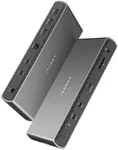 iVANKY Intel Certified Thunderbolt 5 Dock, FusionDock Pro 3 Docking Station Dual 6K@60Hz for MacBook M1/M2/M3/M4 Pro/Max, Triple Display for Windows TB5/4, 180W Power, 120Gbps, 2.5GbE 11-in-1 Hub