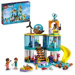 LEGO Friends Sea Rescue Center 41736 Building Toy for Ages 7+, with 3 Mini-Dolls, 2 Otters, a Seahorse, Turtle and Water Scooter, a Great Birthday Gift for Pretend Ocean Rescue Play