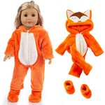 ZSWQ Cute Animal Jumpsuit Clothes Coat For 18 inch Fashion American Girl Doll-- Not Include Dolls