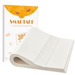 SMARTAKE 300PCS Parchment Paper Sheets, 12 x 16 IN Pre-Cut Baking Parchment, Non-Stick Kitchens Cookie Baking Paper, for Oven Grilling Air Fryer Steaming Bread Cake Cookie Meat Pizza (White)
