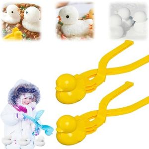 ONEUPIN Duck Rice Mold, Rice Duck Mold DIY Sushi Molds Animal Rice Tool，Rice Duck Onigiri Mold, Duck Sand Mold Maker,Duck Snowball Maker Clip Sand Mold for Kids（2Pcs）