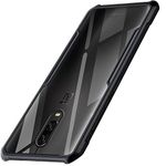 TheGiftKart Shockproof Clear Back Cover Case for Oneplus 6T / Oneplus 7 | 360 Degree Protection | Hard Transparent Back Cover Case for Oneplus 6T / Oneplus 7 (PC & TPU, Black Bumper)