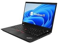 Lenovo ThinkPad T490 Windows 11 Ultrabook - 14" Full HD Intel Core i7-8565U 16GB 512GB SSD HDMI WebCam WiFi PC Laptop (Renewed)