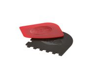 Lodge Pan and Grill Scraper, Set of 2, Red/Black