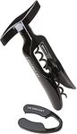 Le Creuset Classic Table Model Corkscrew with Foil Cutter Gift Set, GS 100 , Plastic, Black Onyx, 49800001400000