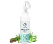 Foodie Puppies Dog Paw Cleaning Foam (Neem) with Silicone Brush - 150ml | Paw Cleaner for Dog Foot Scrubber Cleaning Brush | Fortified with Tea Tree Oil and Aloe Vera Extract