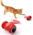 FEELNEEDY Interactive Cat Toy, Goldfish Design with LED Light for All Breeds of Cats